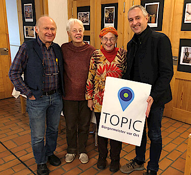 Wolfgang Wuschig, Marianne Denkwart, Andrea Caspari sowie Erster Bürgermeister Norbert Seidl Wolfgang Wuschig, Marianne Denkwart, Andrea Caspari sowie Erster Bürgermeister Norbert Seidl